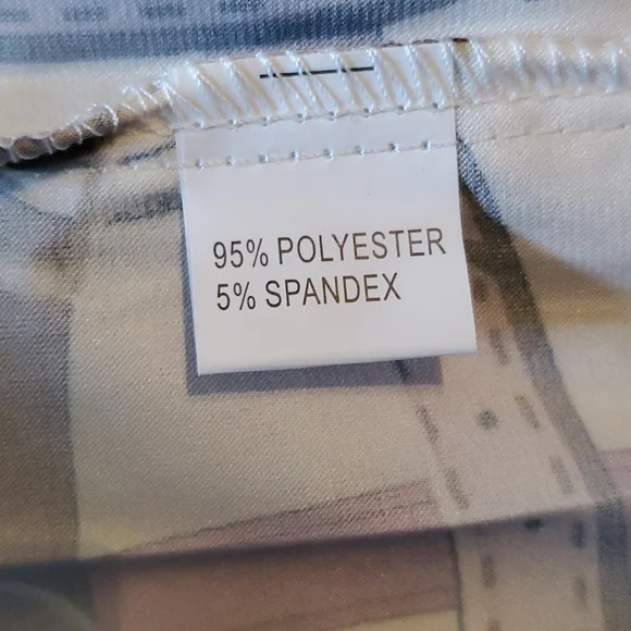 Baroque Print Wrap Dress - Picture 8 of 8